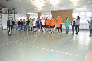 Mistrzostwa Wydziałów KWP w Katowicach w halowej piłce nożnej