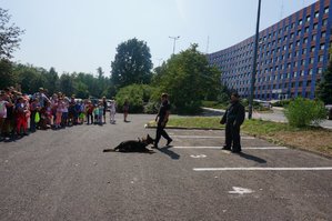 Odwiedzili siedzibę śląskiej policji