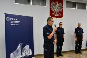 I Zastępca Komendanta Wojewódzkiego Policji przybliża sylwetkę nowego komendanta