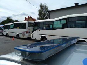 Wypadek autobusów w Będzinie