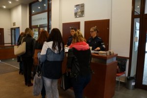 Rejestracja uczestników konferencji w chorzowskim Centrum Kultury