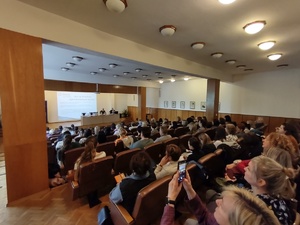 Na zdjęciu debata społeczna, która odbyła się w bibliotece w Rybniku.
